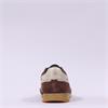 Gola Tornado Retro Gumsole Trainer - Dark Brown Gold